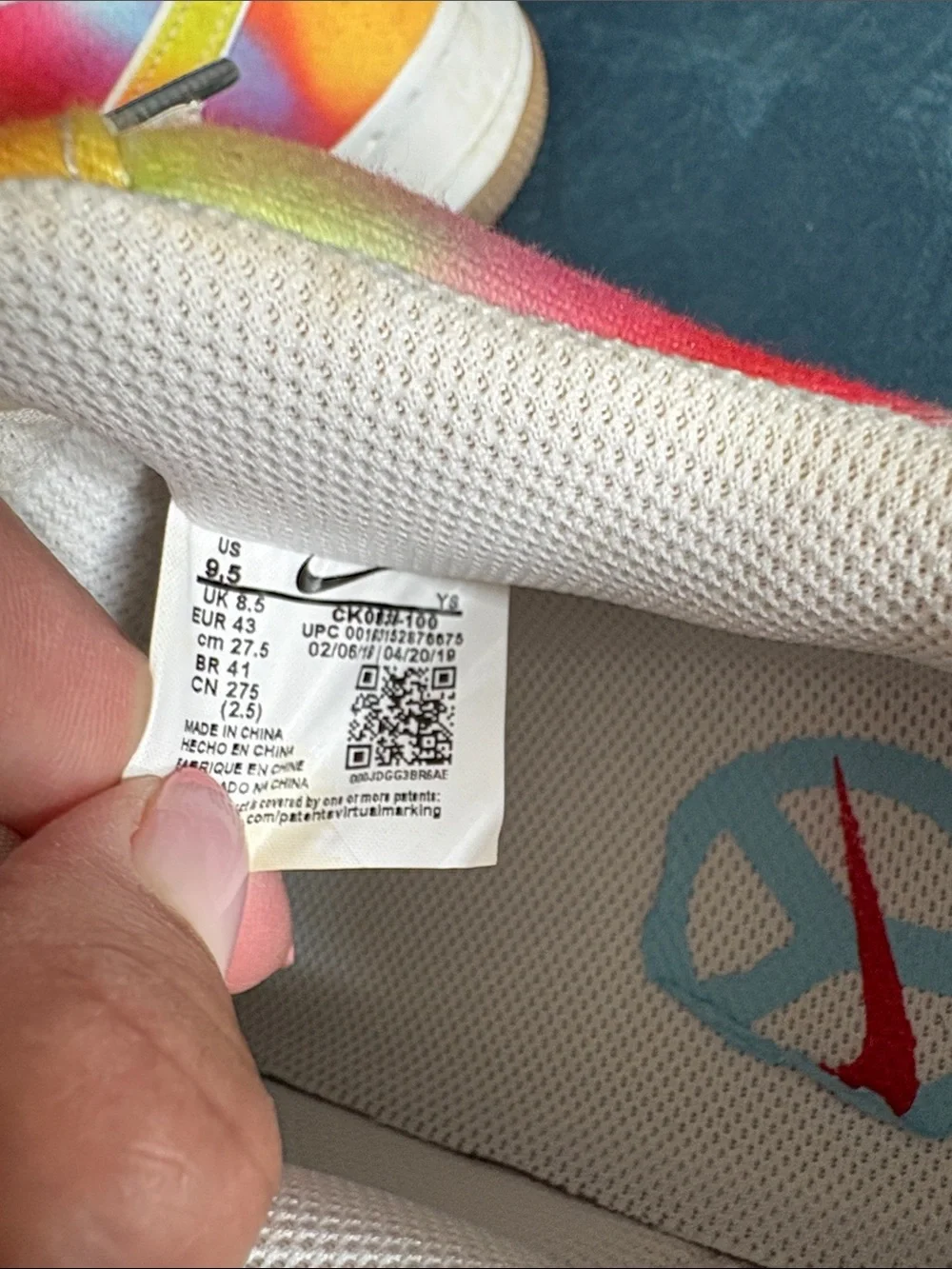 Nike Air force 1 low “Summer of Peace